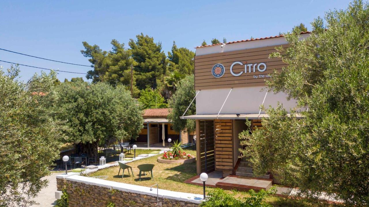 Citro By The Sea Hotel Metamórfoszi Kültér fotó